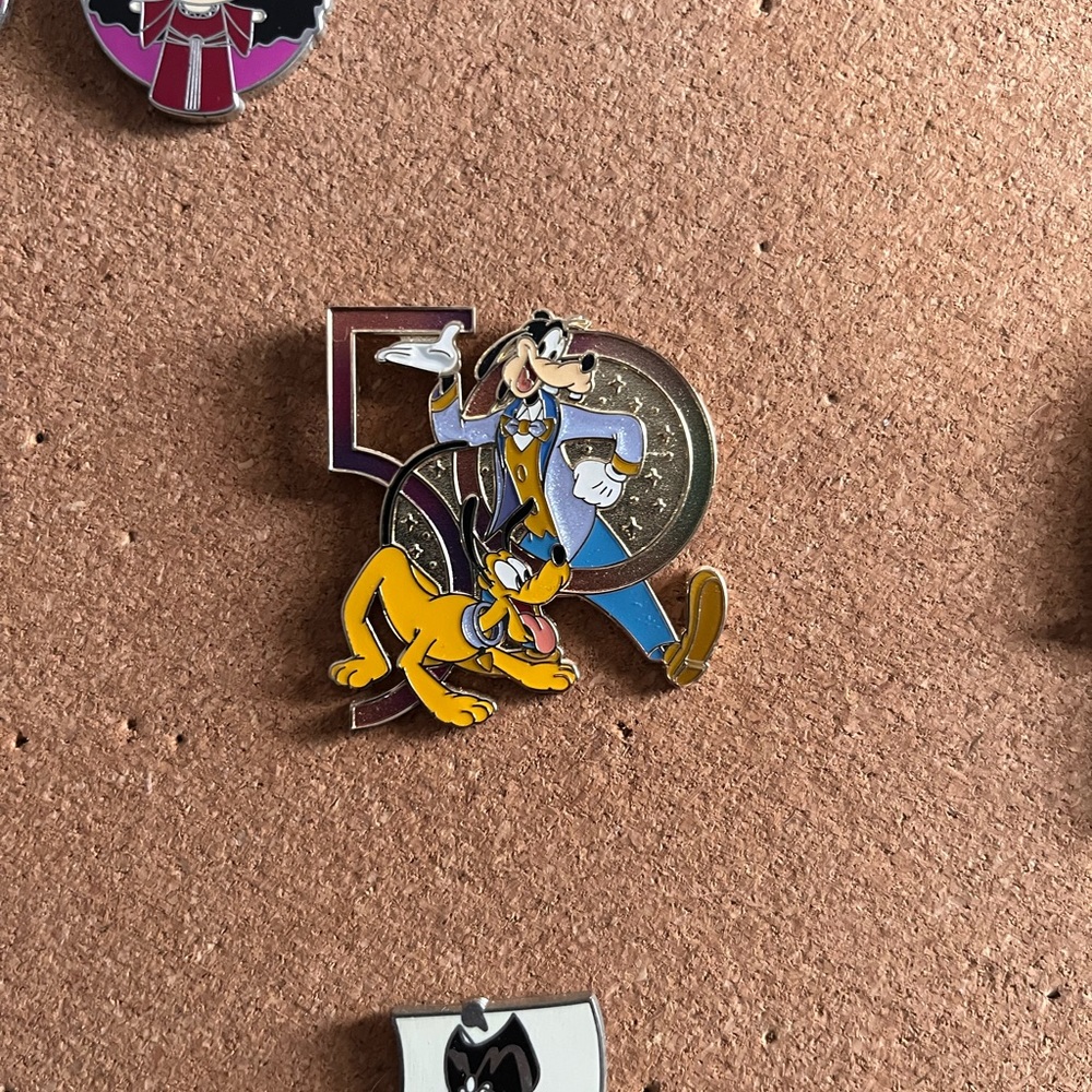 Disney Yellow and Blue Decorative Pin